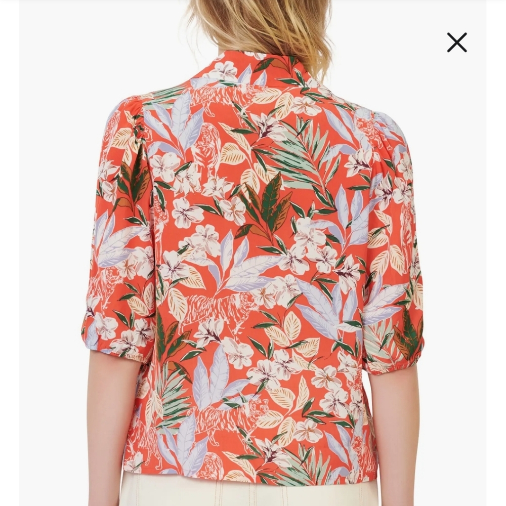 Maje Floral Blouse View 5